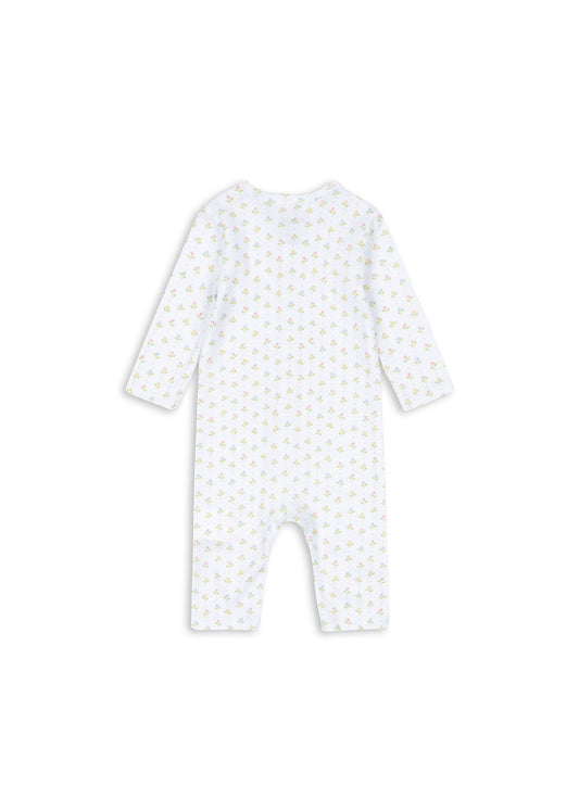 Fanga Fontana - heldrakt - blomstret - Jente - 0-18 mnd