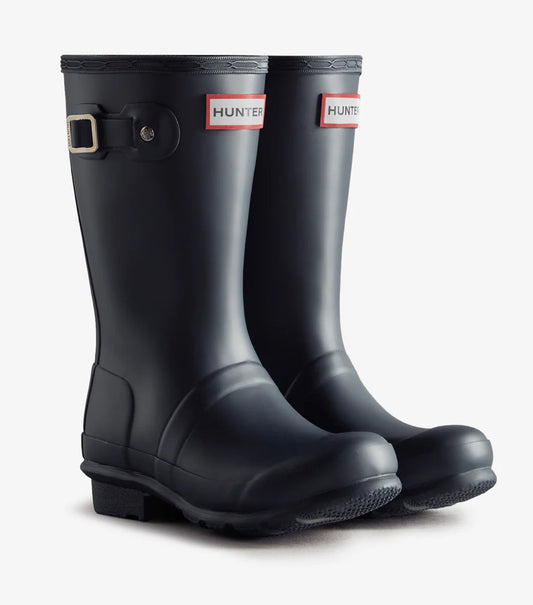 Hunter - Kids Original Boot - Navy - Unisex - 31-37