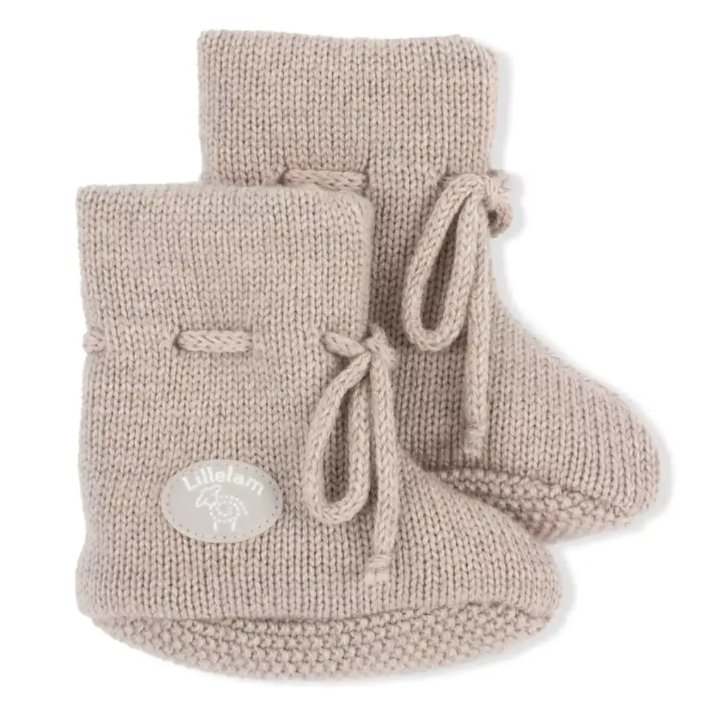 Lillelam - Babytøfler - Classic - Beige - unisex - 50-80
