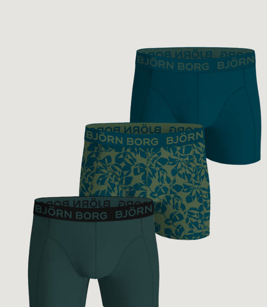 Bjørn Borg - 3 pack boxer - Blå - Gutt - 9-15 år