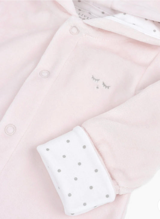 Livly – Plush Bunny Overall – Rosa – Jente – 0-1 år