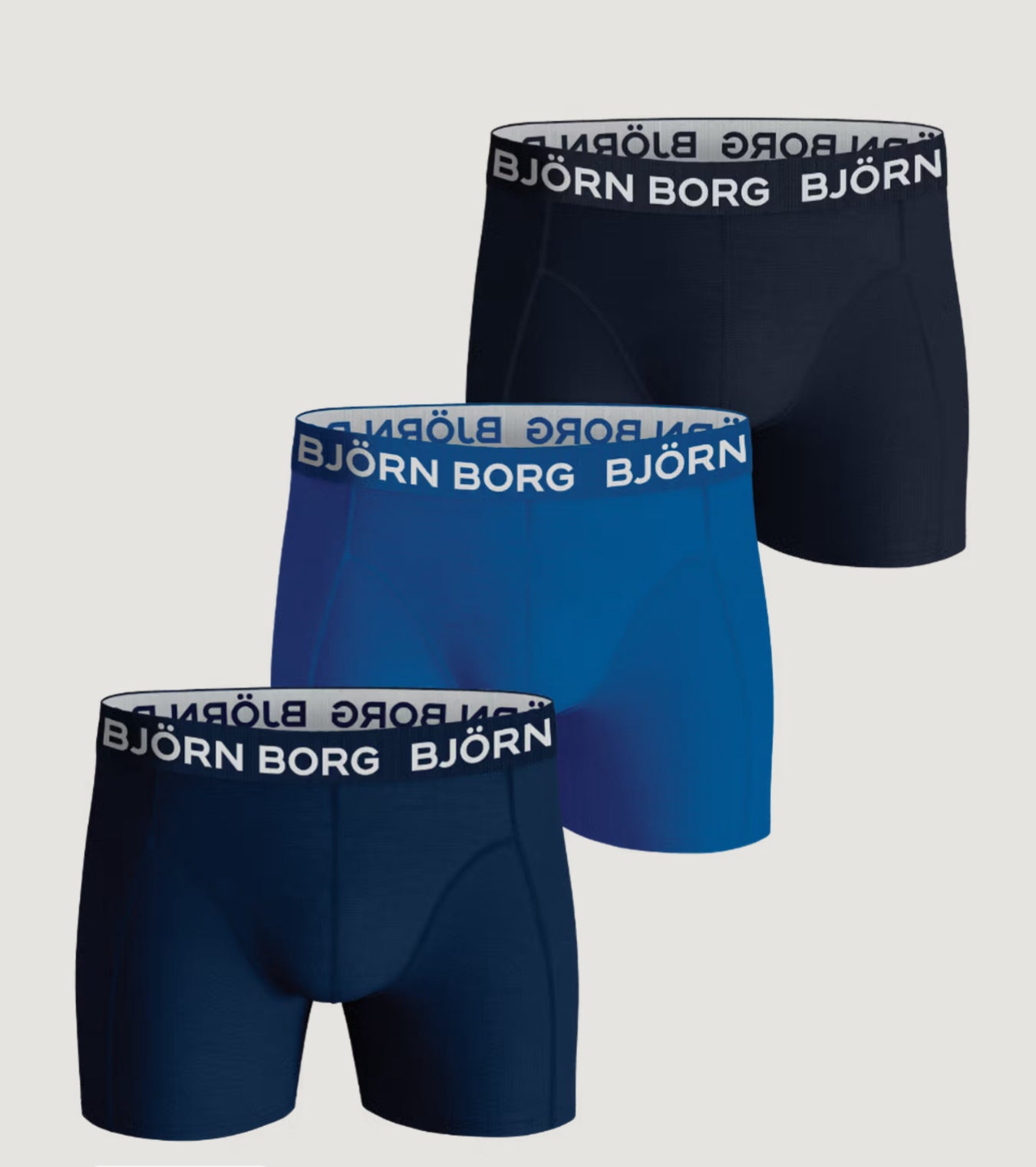 3 pack boxer fra Bjørn Borg