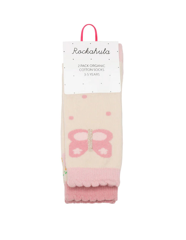 2 pack organic cotton socks