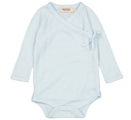 Marmar - Belita wool rib - Body - Blå - Gutt