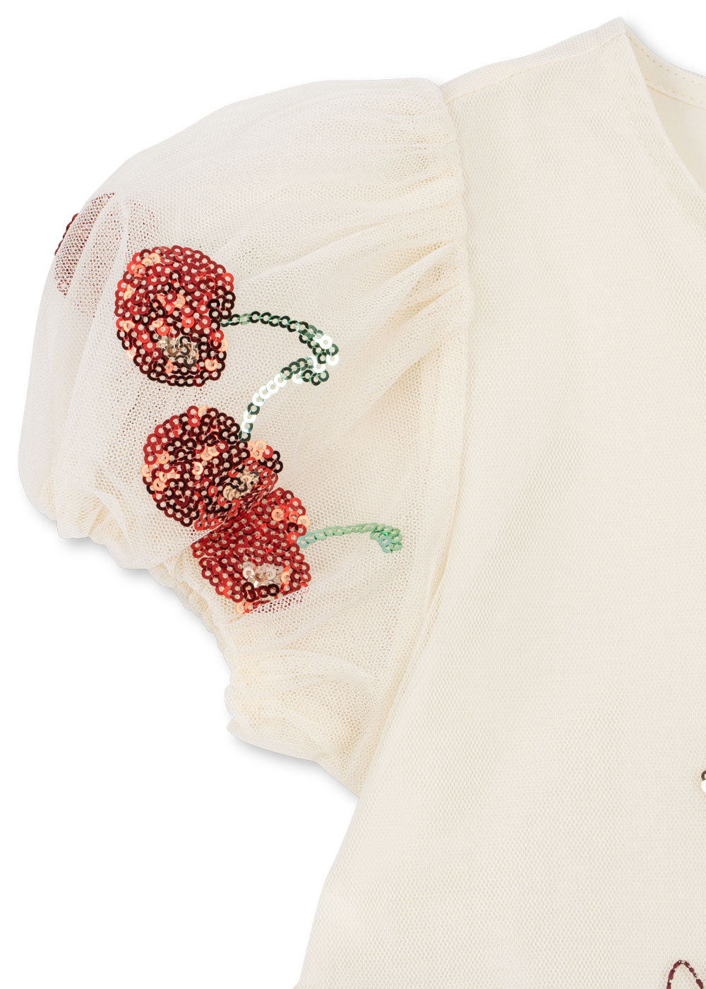 Konges Sløyd -Heartlily Dress - Kjole - Offwhite - Jente - 2-8 år