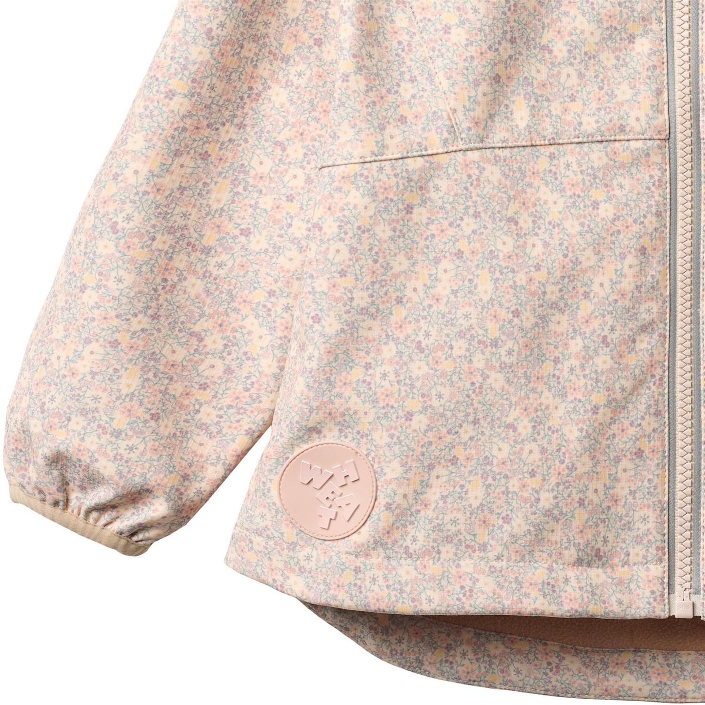 Wheat – Softshelljakke med børstet fleecefôr – Rosa – Jente – 2-10 år