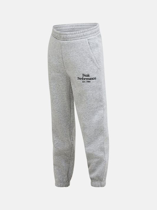 Peak Performance - Joggebukse - Grå - Unisex - 130-170