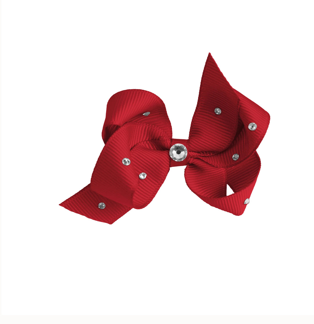 Prinsessefin - Klemme - Rød - Jente - Onesize