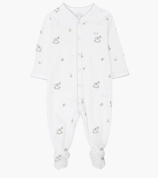 Livly - Rocking Horse Simplicity Footie - Unisex - 0-6 mnd