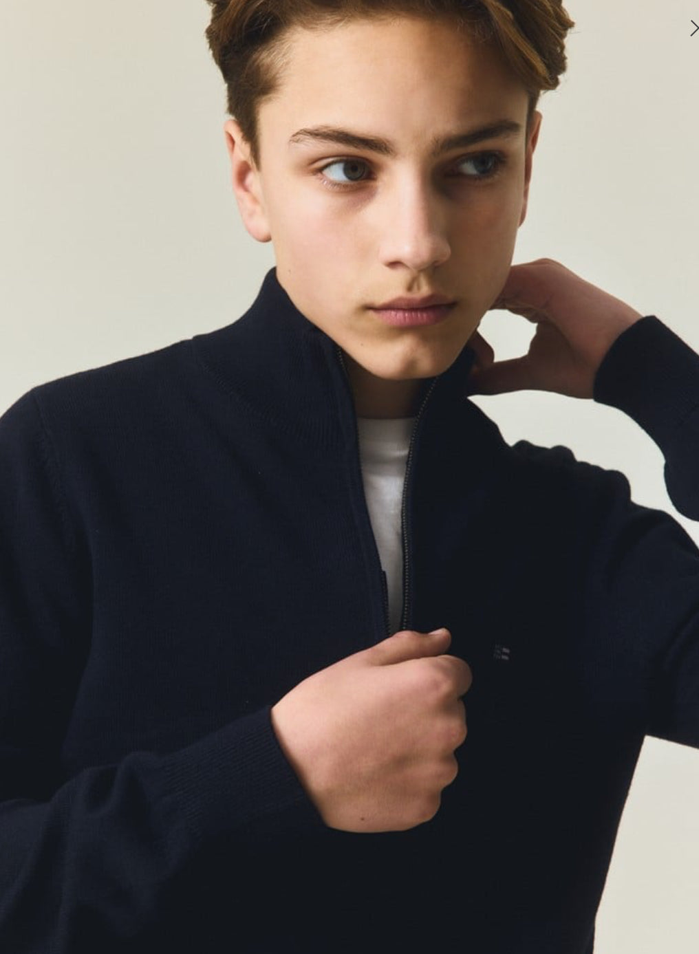 Lexington – Halfzip med glidelås – Mørkeblå – Gutt – 11-16 år