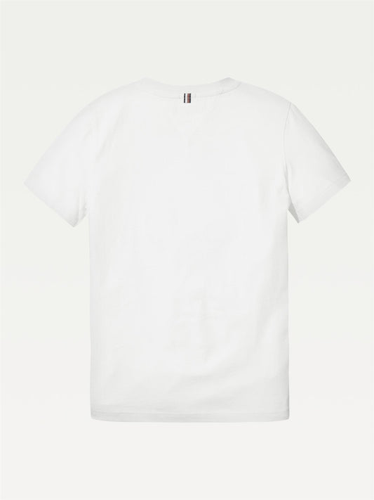 Tommy Hilfiger - Tskjorte - Hvit - Unisex -8-16 år