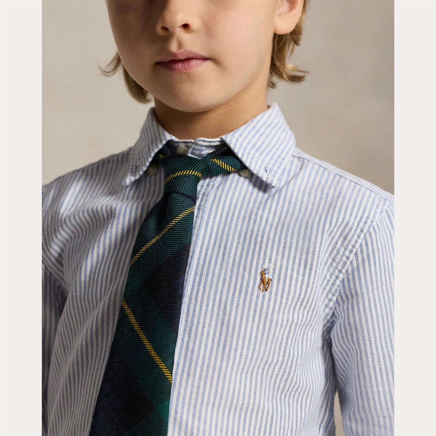 Ralph Lauren - Skjorte - Striper - Cotton - Gutt - 2-7 år