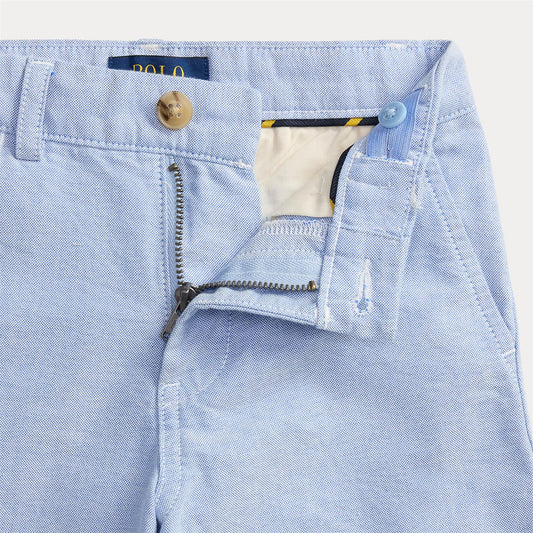 Polo Ralph Lauren – Chinos shorts med belte – Lyseblå – Gutt – 8-20 år