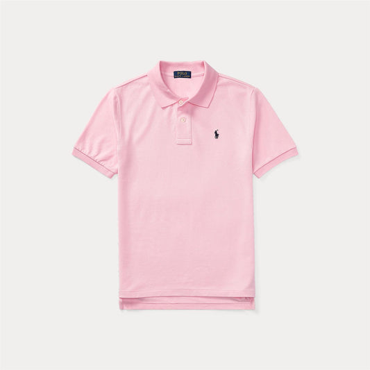 Polo Ralph Lauren - Piquet T-skjorte - Rosa - Gutt - 10-20 år