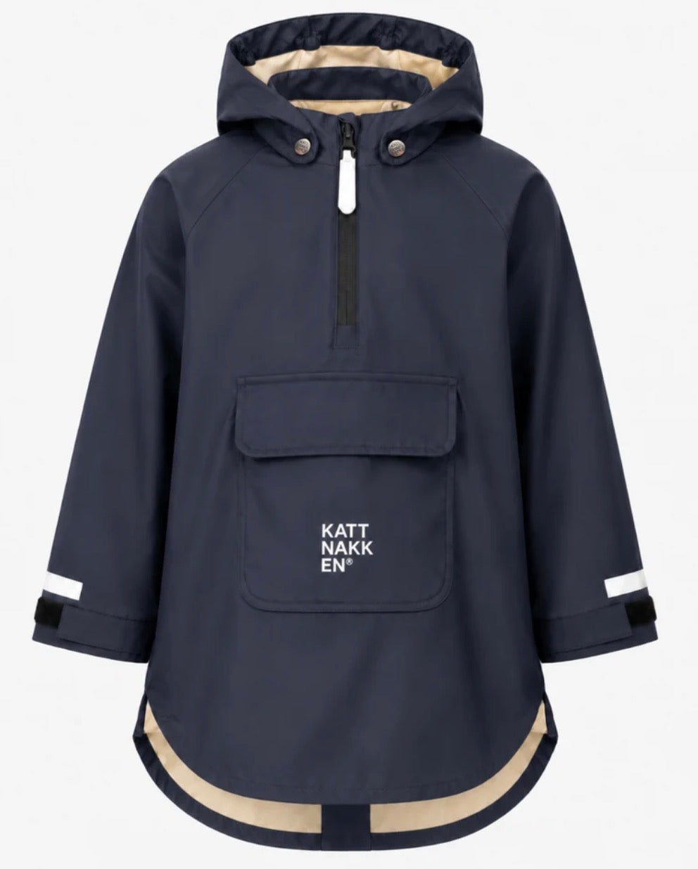 Kattnakken - Regnponchoer - Unisex - mørkeblå -