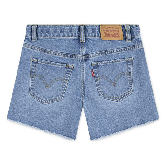 Levi's – Jeans shorts med regulerbar strikk – Blå – Jente – 8-16 år
