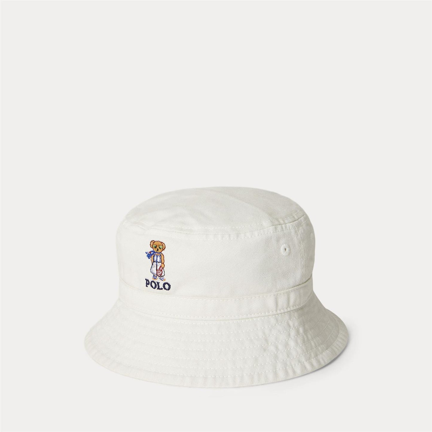 Ralph Lauren Bøttehatt - Hvit- Barn