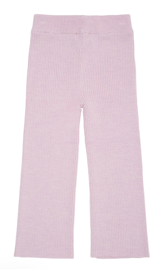 Copenhagen Colors -Merino Wide Rib Pants - Lilla - Jente - 4-10 år