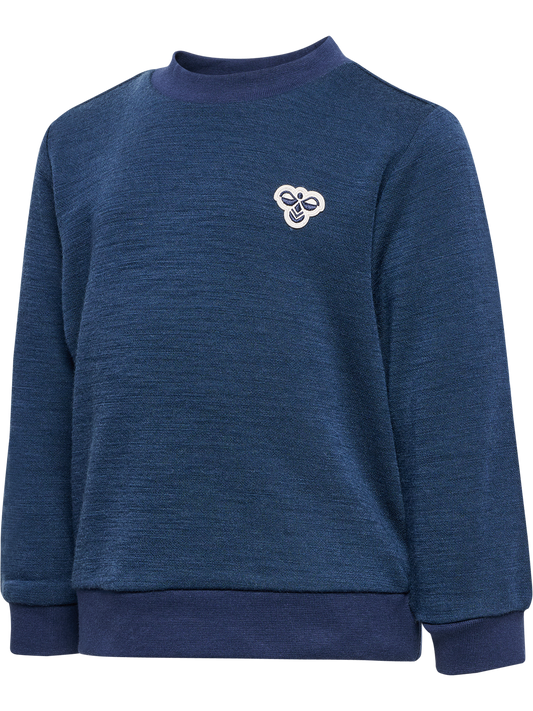 Hummel – Mini Wool Sweatshirt – Mørk blå – Gutt – 1–8 år