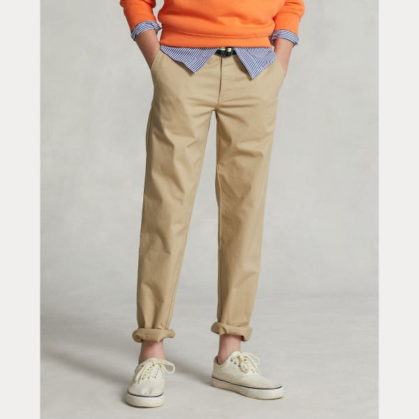 Belted Chinos