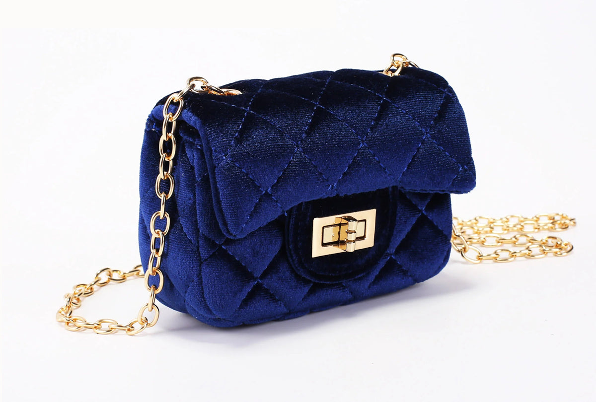 Prinsessefin - Isadora Handbag - Blå - Jente
