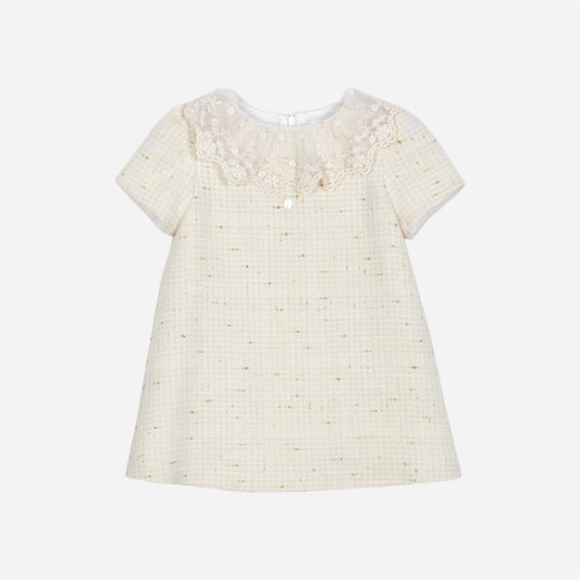 Patachou - Kjole - Offwhite - Jente - str 4-8 år