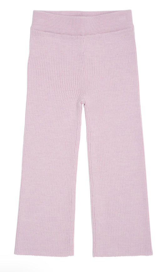 Copenhagen Colors -Merino Wide Rib Pants - Lilla - Jente - 4-10 år