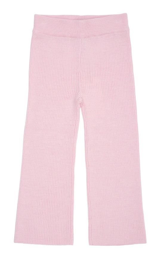 Copenhagen Colors -Merino Wide Rib Pants - Rosa - Jente - 4-10 år