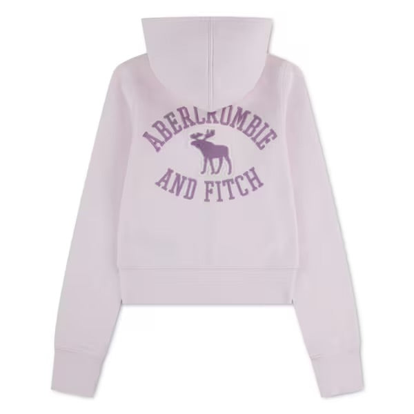 Abercrombie - Zip Hoody - Rosa - Jente - 5-16 år