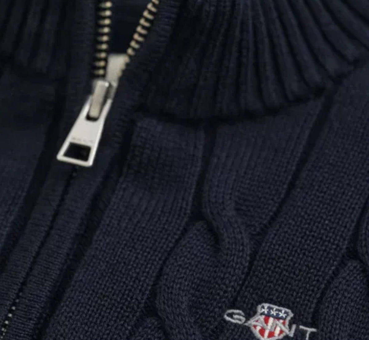 Gant - Flette - Halfzip - Mørkblå - Gutt - 9-11 år