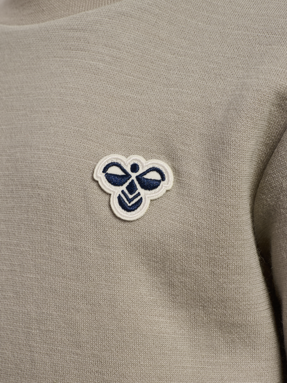 Hummel - Mini Wool Sweatshirt Bee - Beige - Unisex - 1-8 år