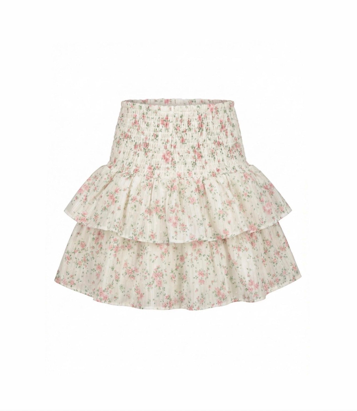 Vilje&Ve - Iris Skirt - Blomstret - Jente - 8-16 år