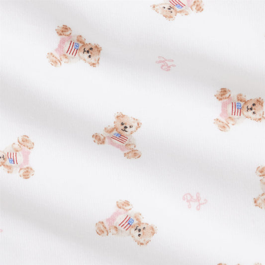 Polo Ralph Lauren – Gaveeske med body, smekke og lue – Hvit – Jente – 0-1 år