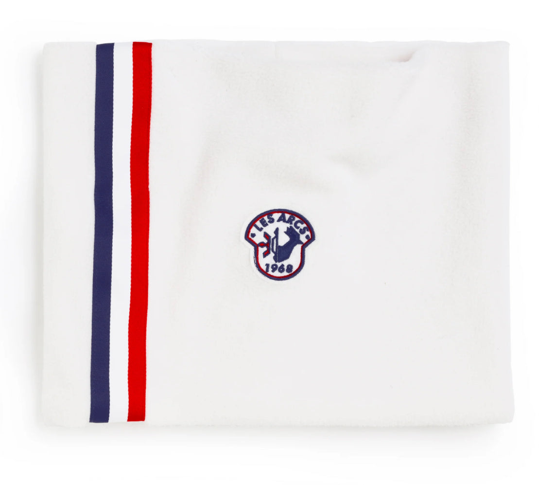 Les Arcs – Camille Limited France Neckwarmer – Hvit – Unisex – 0-16 år