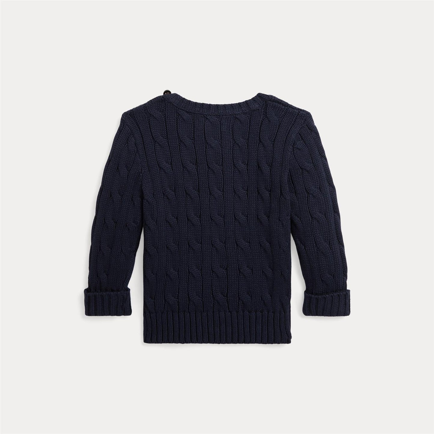 Ralph Lauren Polo - Flettet Genser -  Mørkeblå - Gutt - 18-24 mnd