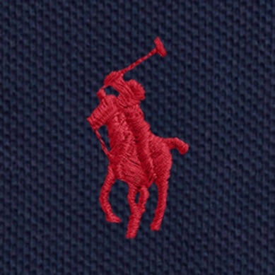 Polo Ralph Lauren – Mørkeblå heldress med rød Polo-hest – Gutt – 6–12 mnd