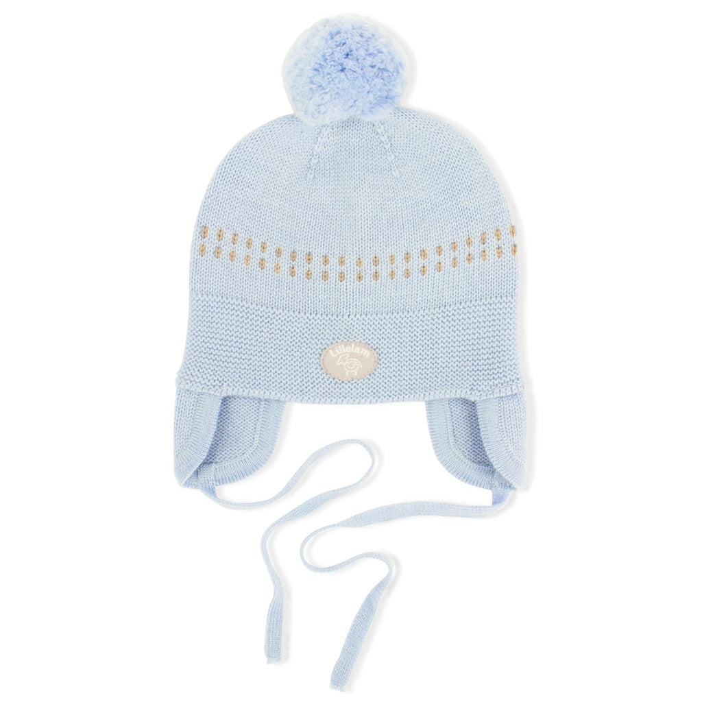 Lillelam – Lue med klassisk design – Lyseblå – Gutt – 0 år