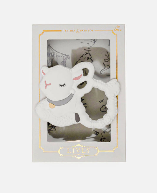 Livly - Bailey the Sheep Teether - Unisex