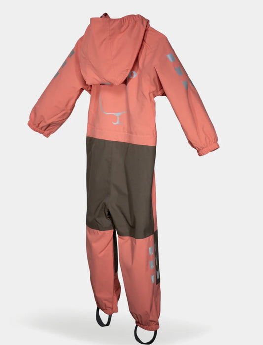 Kattnakken – Vinddress med avtagbar hette – Rosa – Jente – 3-4 år