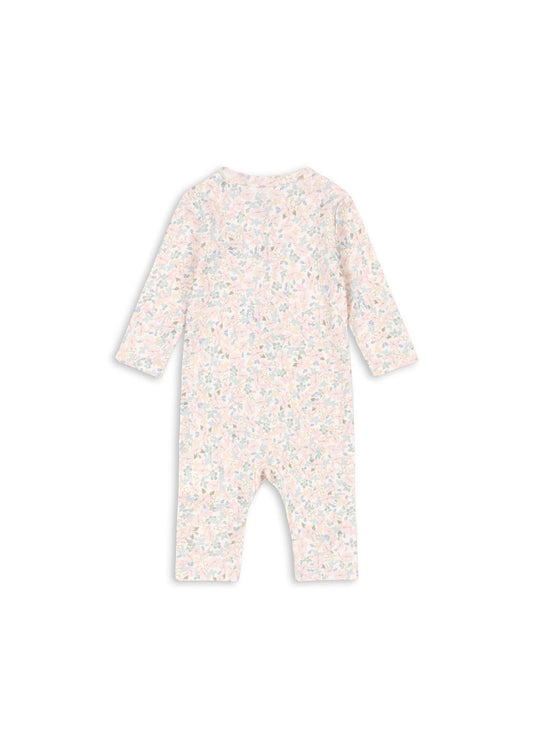 Fanga Fontana - heldrakt - blomstret - Jente - 0-18 mnd