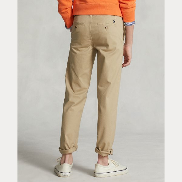 Belted Chinos