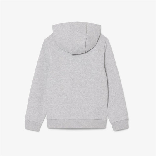 Lacoste - Hoodie - Grå - Unisex - 10-16 år