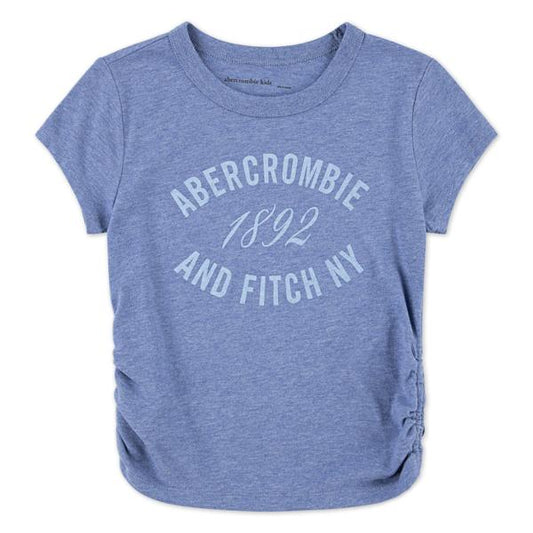 Abercrombie - T-skjorte - Blå - Jente - 7-16 år