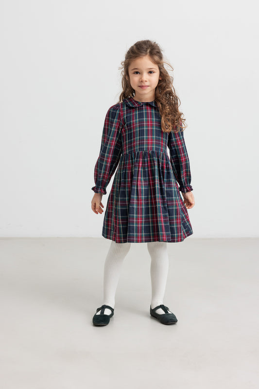 Mar Mar - Delice Check Dress - Kjole - Rutet - Jente - 4-12 år