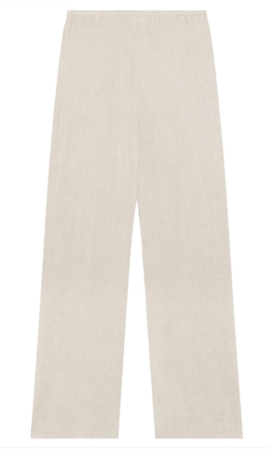 Grunt - Linbukse- Unisex -Sand - 8-14 år