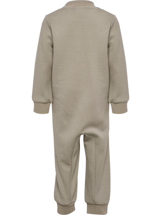 Hummel - Mini Wool Jumpsuit Bee - Beige - Unisex- 56-92 cm