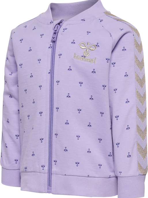 Hummel - Beesy Zip Jacket - Lilla - Jente- 1-4 år