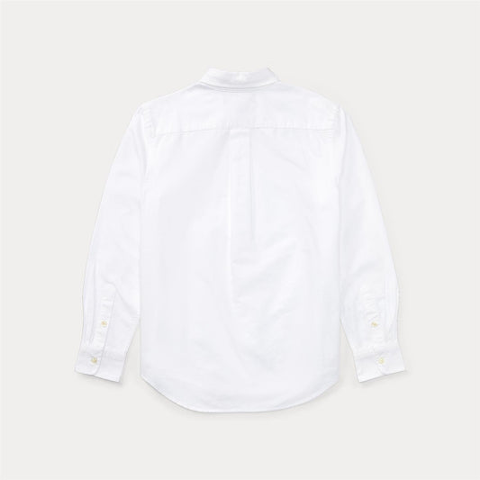 Polo Ralph Lauren - Oxford skjorte - Hvit - Gutt - 8-20 år