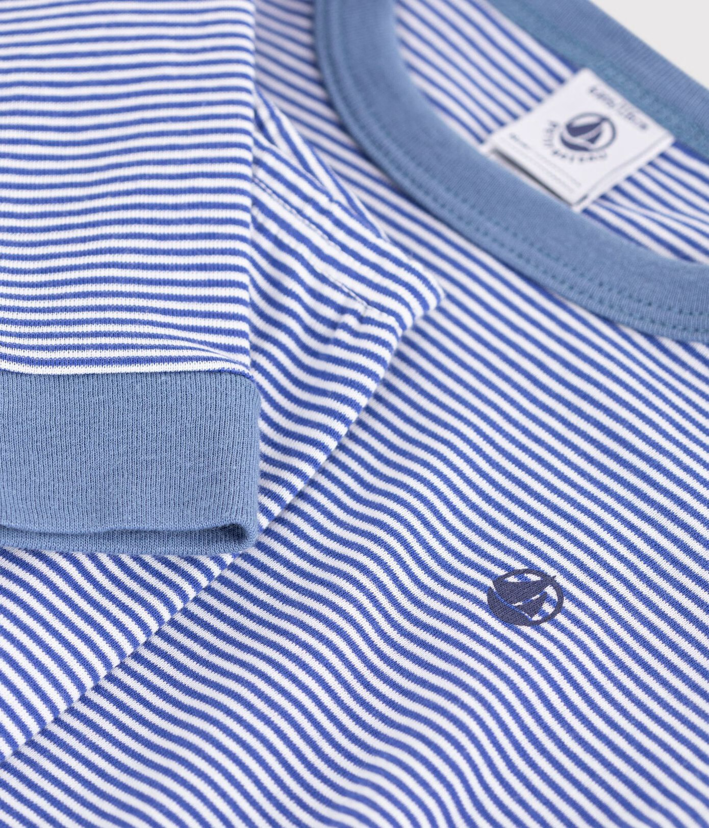 Petit Bateau - Pyjamas - Striper - gutt - 4-12 år