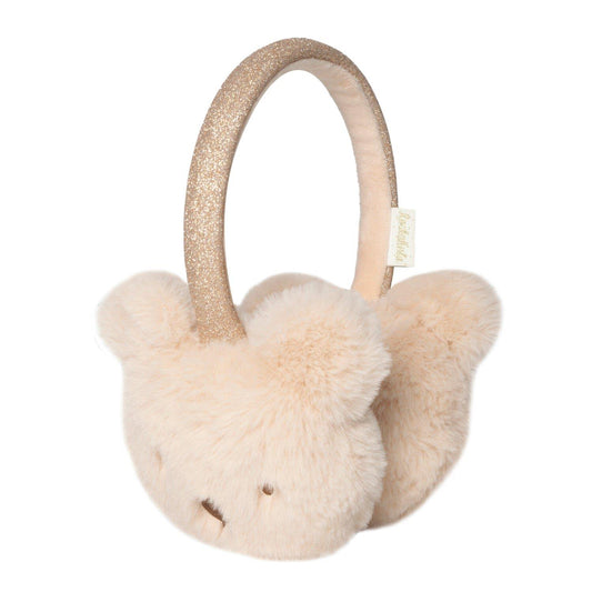 Rockahula - Teddy Bear Earmuffs - Beige - Jente